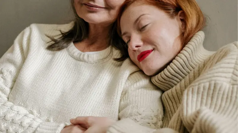 Mother and daughter